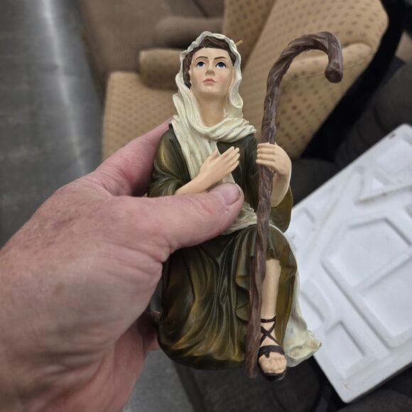 Creche De Noel 13 Piece Nativity Set Kirkland Hand Painted Christmas 915694 S1 - Picture 9 of 16